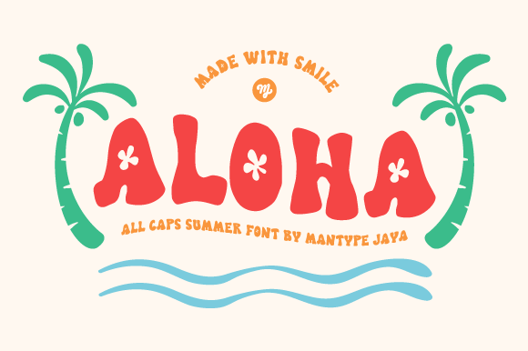 Discover Aloha: A Font That Brings Summer’s Playful Energy to Your Designs