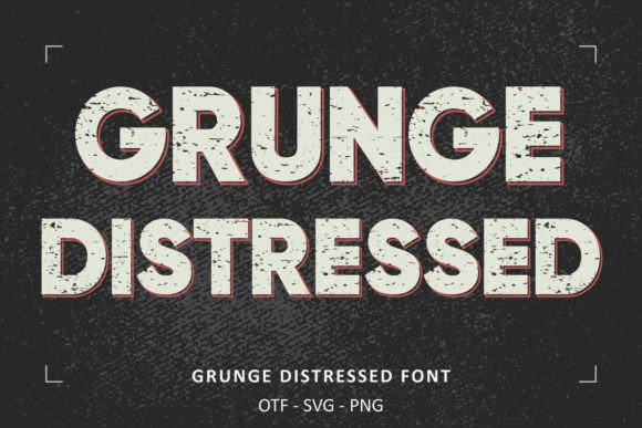Grunge Distressed: A Typeface with Character and Edge