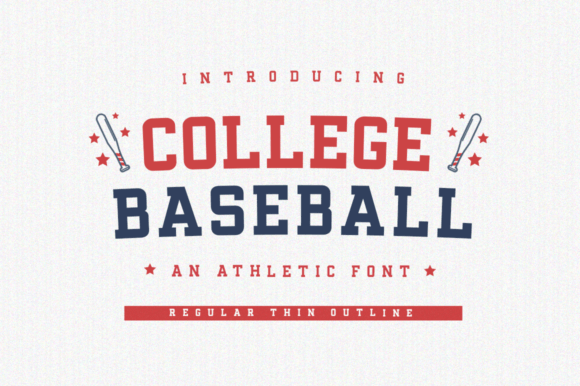 The Athletic Allure of the College Baseball Font